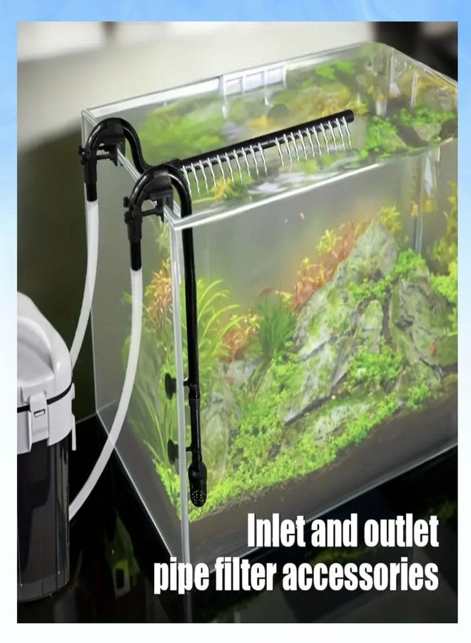 VAYINATO Sun-Sun HW-304A/B Canister Filter Spare Inlet and Outlet Pipe Set | Durable Plastic Aquarium Filter Replacement Accessories for Water Flow & Circulation and Maintain - Image 3